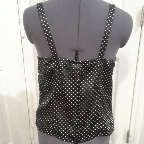 V-neck Polka dot tank top - Picture 3 of 6